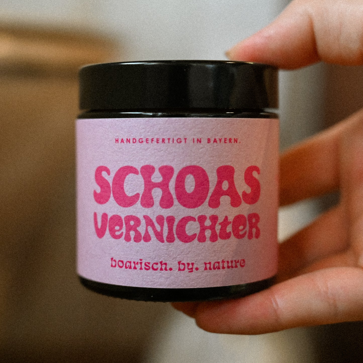 Schoasvernichter | Bayerische Spruchkerze 95g