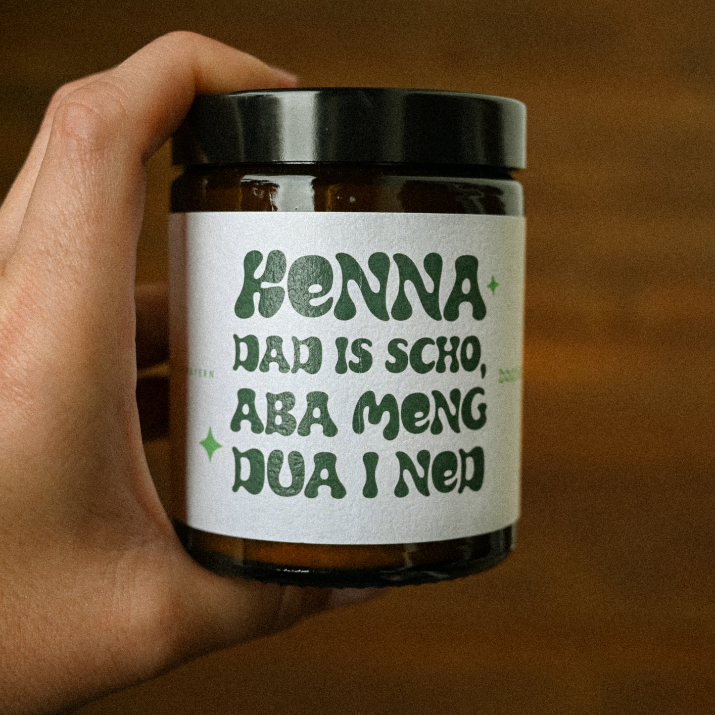 Kenna dad i scho, aber meng dua i ned | Bayerische Spruchkerze 140g