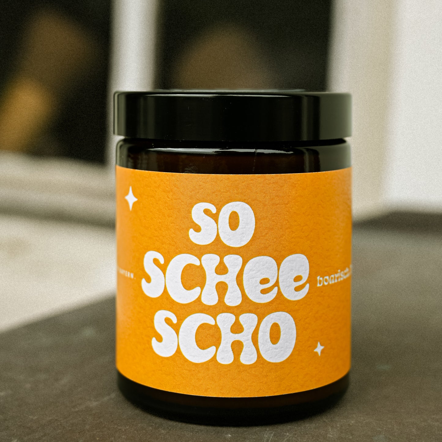 So schee scho | Bayerische Spruchkerze 140g