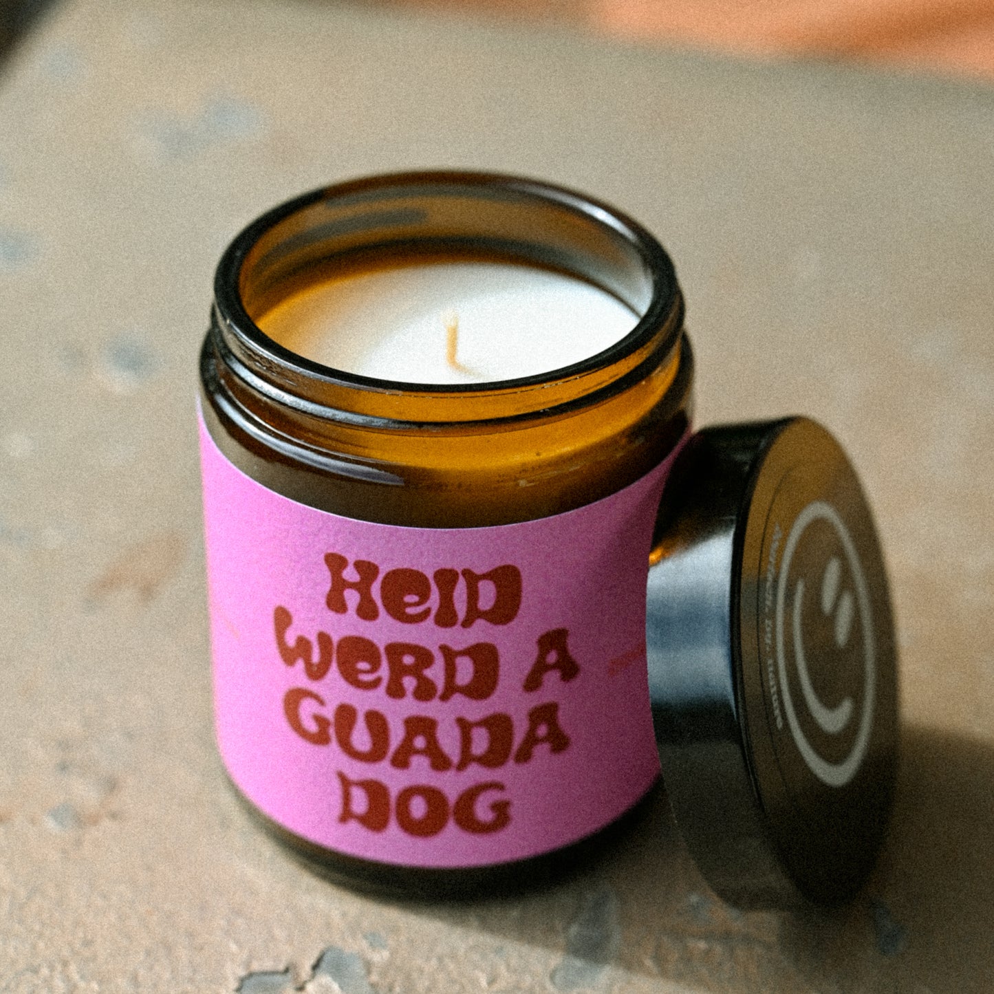 Heid werd a guada Dog | Bayerische Spruchkerze 140g