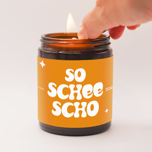 So schee scho | Bayerische Spruchkerze 140g