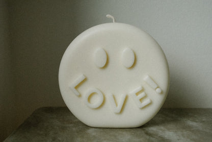 Smiley LOVE  | Dekokerze