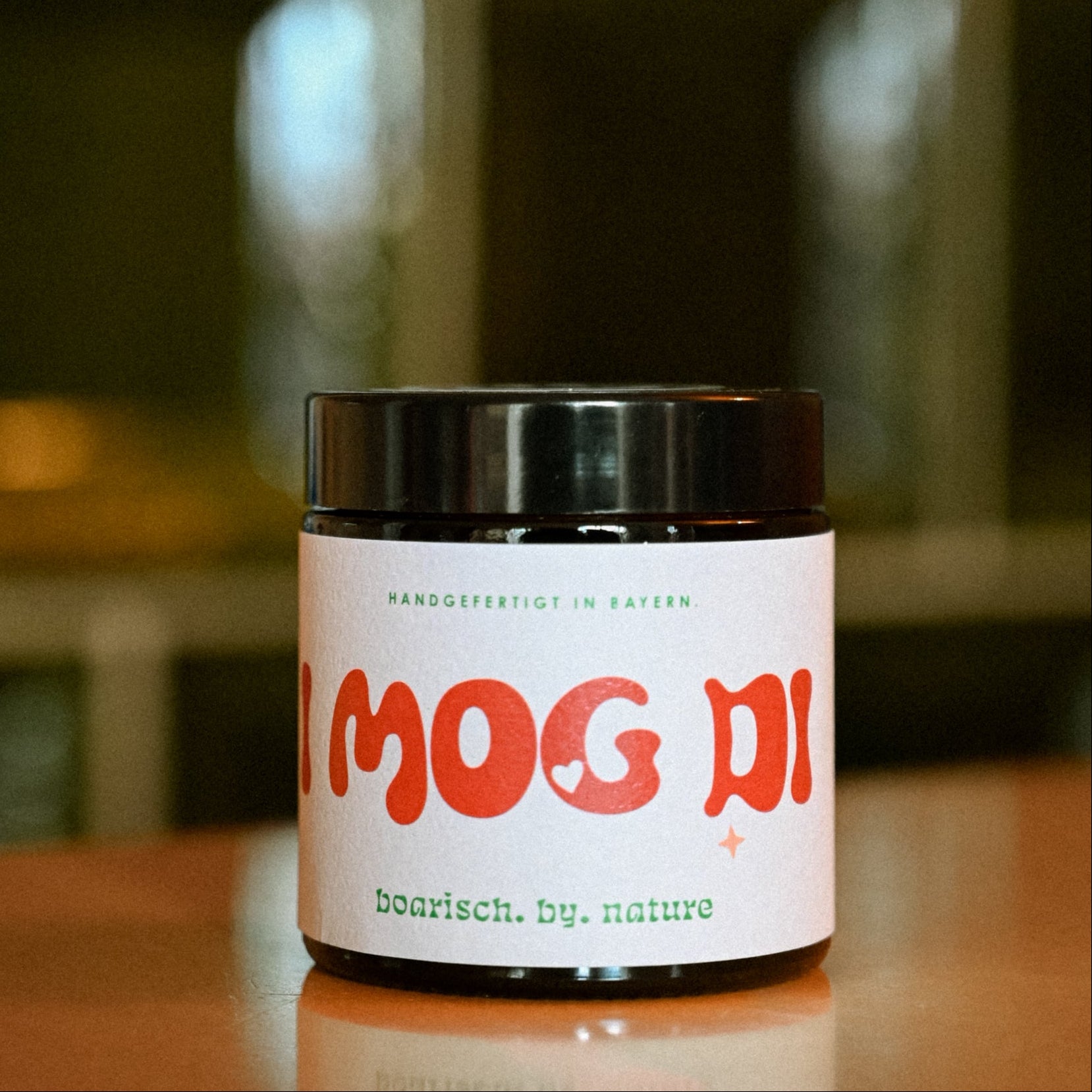 Bayerische Spruchkerze I mog di (unter 20 €)