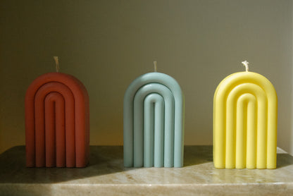 Regenbogen klein | Dekokerze