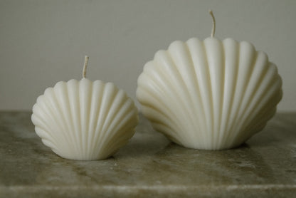 Muschel Set | Dekokerze