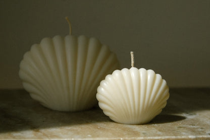 Muschel Set | Dekokerze
