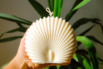 Palmenblatt rund | Dekokerze