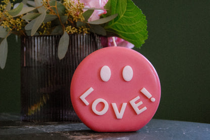 Smiley LOVE  | Dekokerze