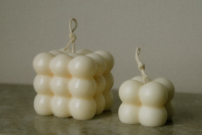 Bubble groß | Dekokerze